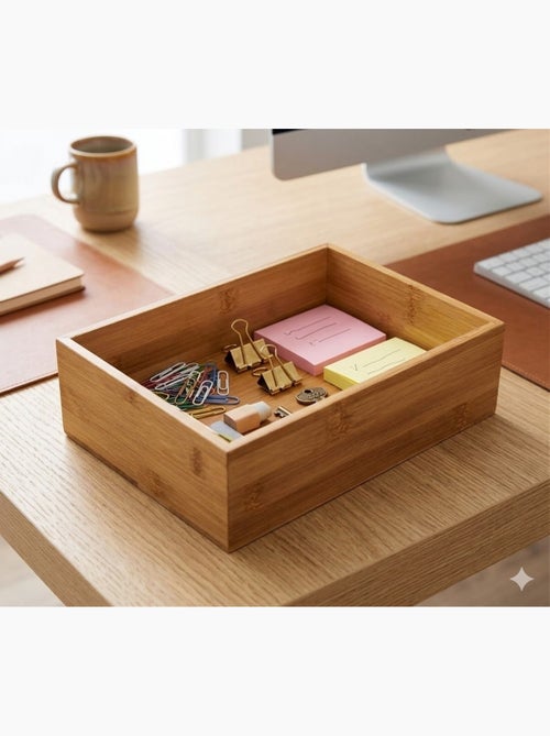 Organiseur rectangle compartiment - Kiabi