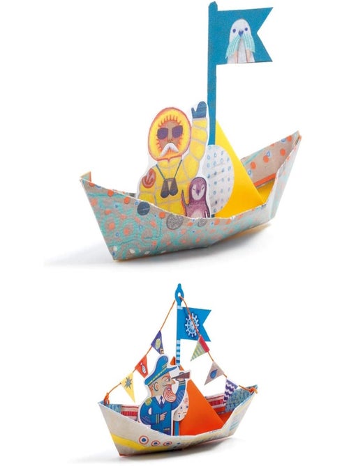 Origami - Bateaux sur l'eau - Kiabi