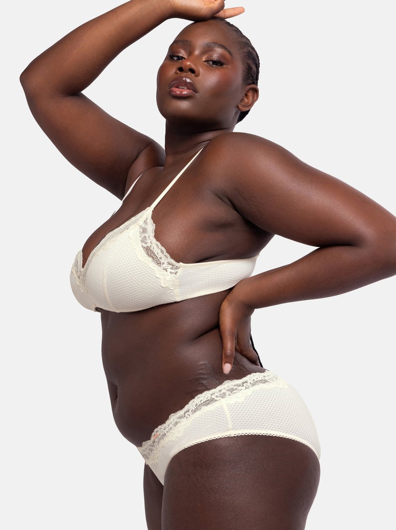 Origines cheeky hipster Dorina Ivoire - Kiabi