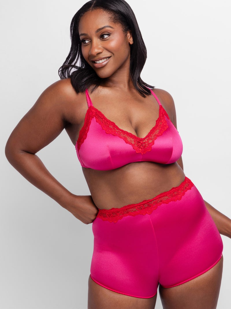 Origins brillant micro bralette non rembourrée Dorina Rose - Kiabi