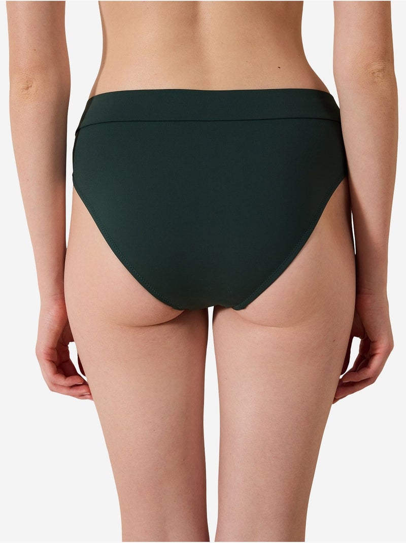 Ornelia wrappy bas de bikini penti Vert bouteille - Kiabi