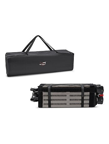 OSANN - Lit de voyage Fresh Air pour bébé/enfant - 60 x 120 cm - Gris