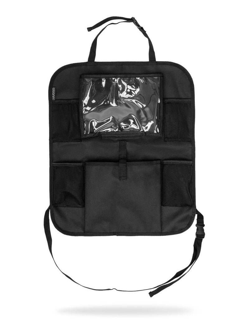 Osann - organisateur voiture bébé avec compartiment tablette / protège siège auto universelle - noir Noir Noir - Kiabi