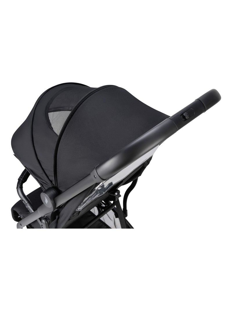 OSANN - Poussette pour bébé/enfant Vegas - 0-22 kg - Gris Argenté Noir Noir - Kiabi