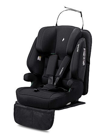OSANN - Protège siège voitre bébé/enfant MAXI avec compartiment filet - 117 x 45 x 1 cm - Noir