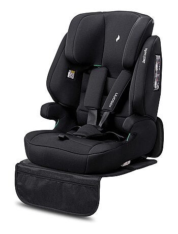 OSANN - Protège siège voitre bébé/enfant MINI compatible Isofix avec filet - 77 x 45 x 1 cm - Noir