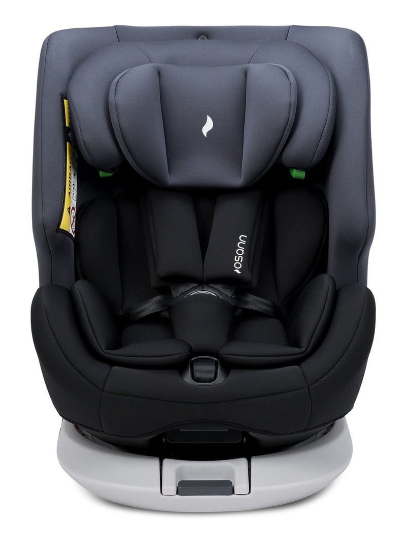 OSANN - Siège auto bébé/enfant FOUR360 S Isofix I-Size - 40-150 cm - noir Noir Gris - Kiabi