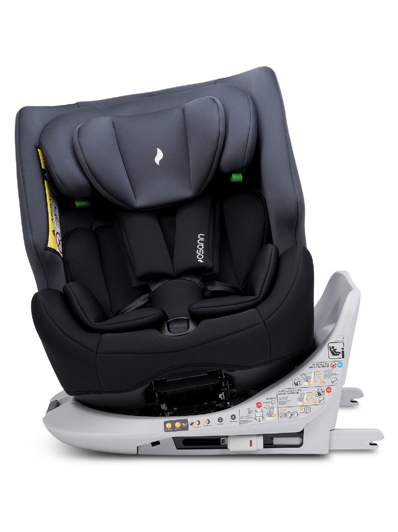 OSANN - Siège auto bébé/enfant FOUR360 S Isofix I-Size - 40-150 cm - noir Noir Gris - Kiabi