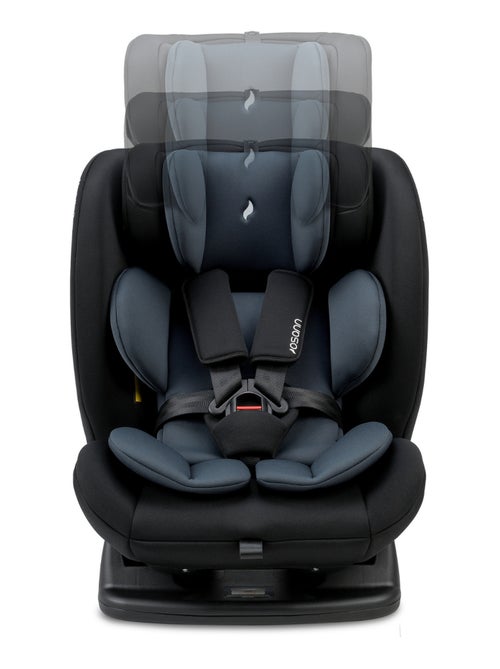 OSANN - Siège auto bébé/enfant Huddle 2 i-Size - 40-150 cm - 0 à 12 ans - Groupe 1/2/3 - Noir - Kiabi OSANN - Siège auto bébé/enfant Huddle 2 i-Size - 40-150 cm - 0 à 12 ans - Groupe 1/2/3 - Noir - Kiabi