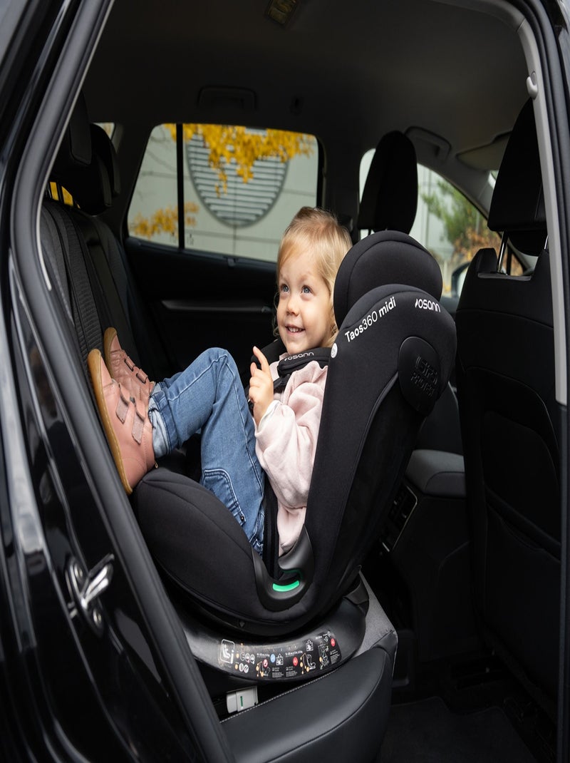 OSANN - Siège auto bébé/enfant Taos360 midi Isofix I-Size rotatif - 76-150 cm - noir Noir Noir - Kiabi