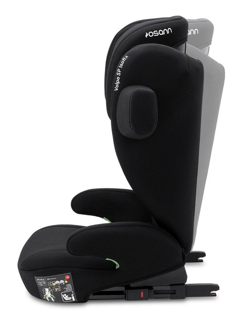 OSANN - Siège auto enfant Volpo SP Isofix i-Size 100-150 cm - 6 à 12 ans - Groupe 3 - Noir - Kiabi OSANN - Siège auto enfant Volpo SP Isofix i-Size 100-150 cm - 6 à 12 ans - Groupe 3 - Noir - Kiabi