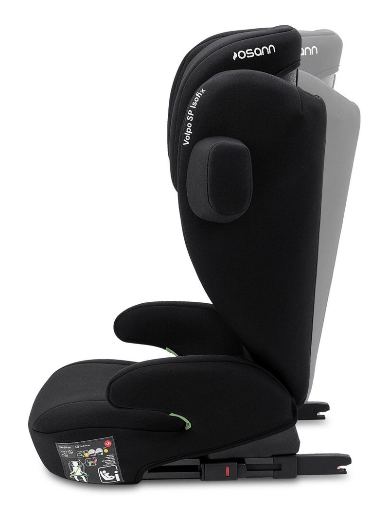 OSANN - Siège auto enfant Volpo SP Isofix i-Size 100-150 cm - 6 à 12 ans - Groupe 3 - Noir Noir Noir - Kiabi
