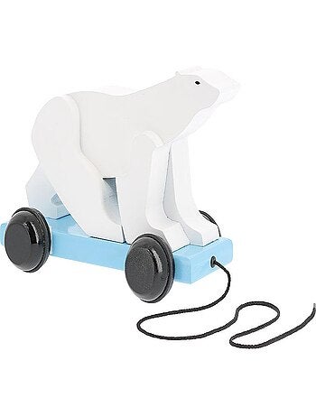Ours blanc à tirer Pompon