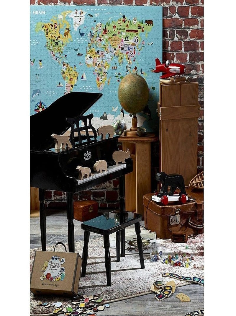 Ours blanc Pompon Beige - Kiabi