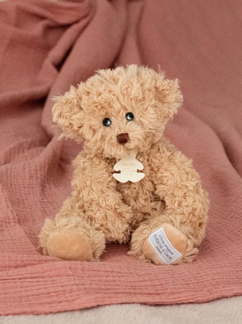 Ours en peluche beige 23 cm - Kiabi