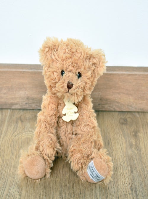 Ours en peluche beige 23 cm - Kiabi