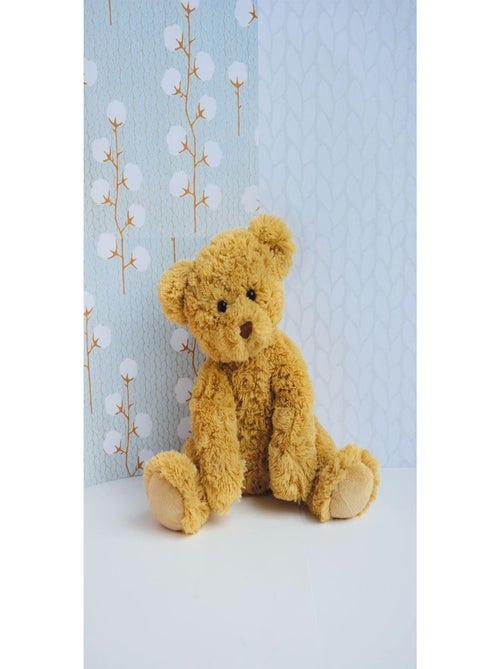Ours en peluche beige 34 cm - Kiabi