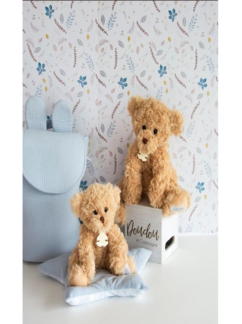 Ours en peluche beige 34 cm Beige - Kiabi