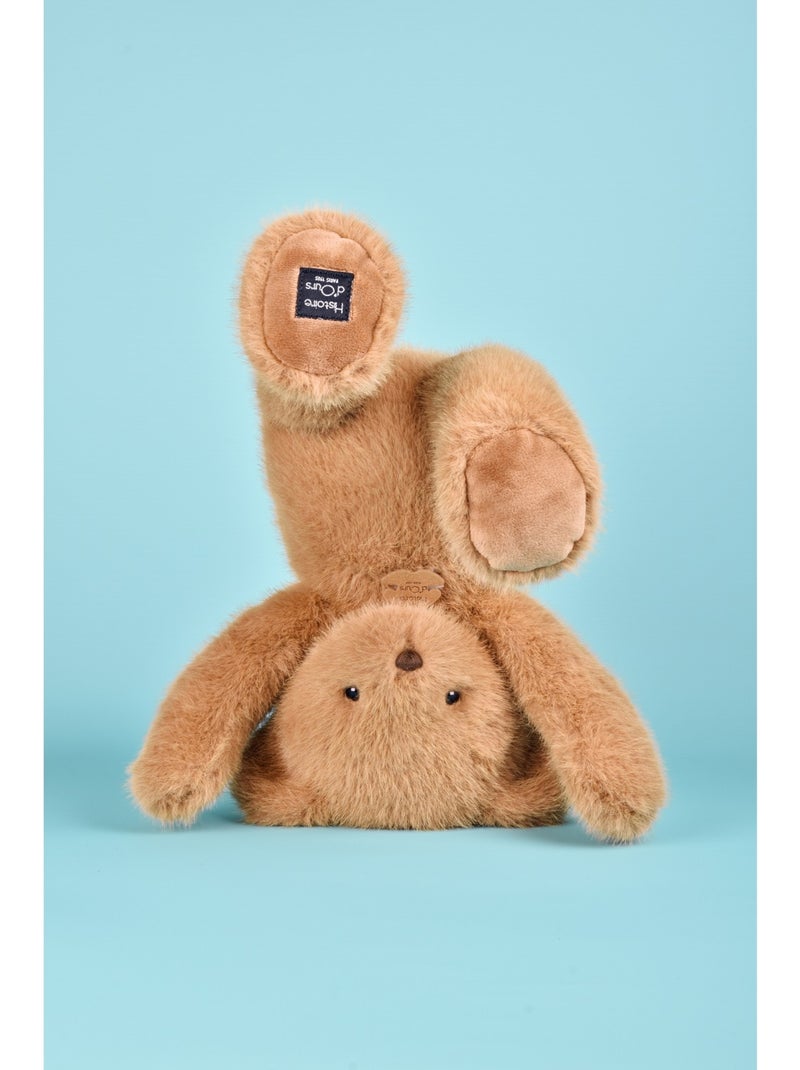 Ours en peluche clémentin 38 cm Marron - Kiabi