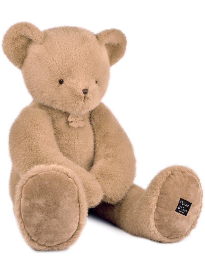 Ours en peluche clémentin 80 cm Beige - Kiabi