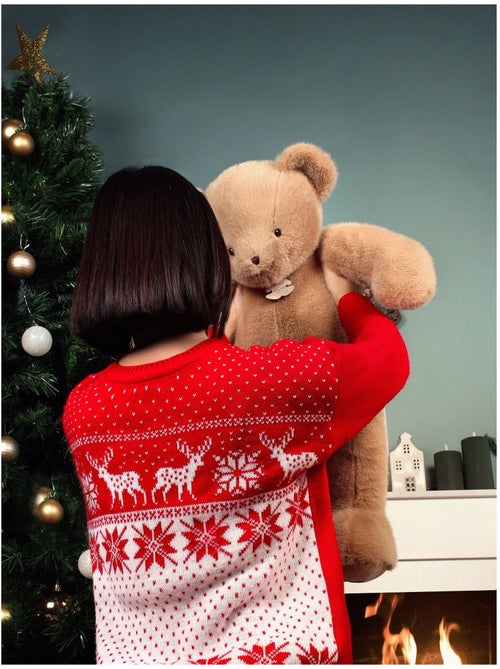 Ours en peluche Clémentin 80 cm - Kiabi