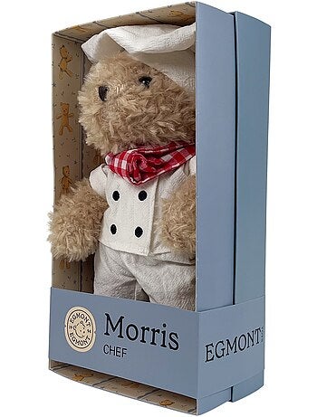 Ours en peluche morris le chef cuisinier