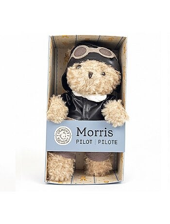 Ours en peluche Morris le pilote