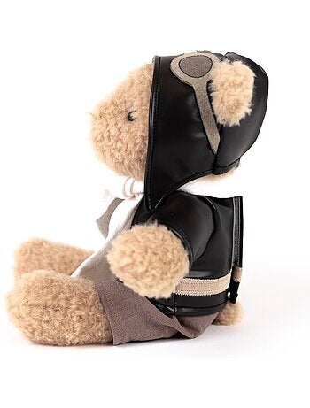 Ours en peluche Morris le pilote