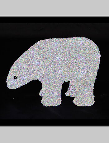 Ours lumineux solaire a led blanc