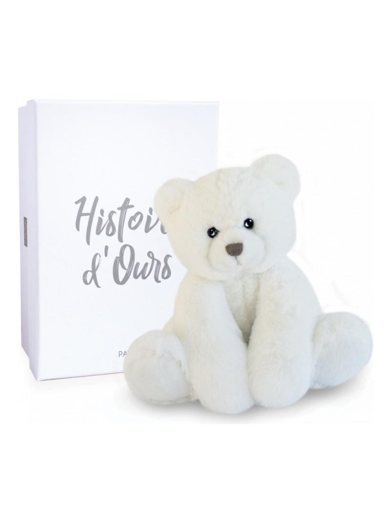 OURS OSCAR - ivoire 25 cm Blanc - Kiabi