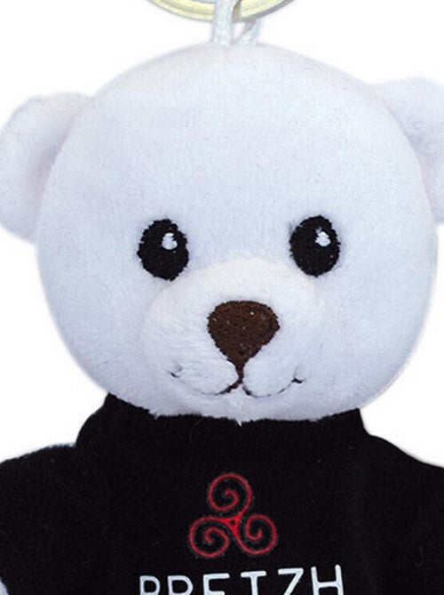 Ours porte cle en peluche  et  13cm i love breizh - Kiabi