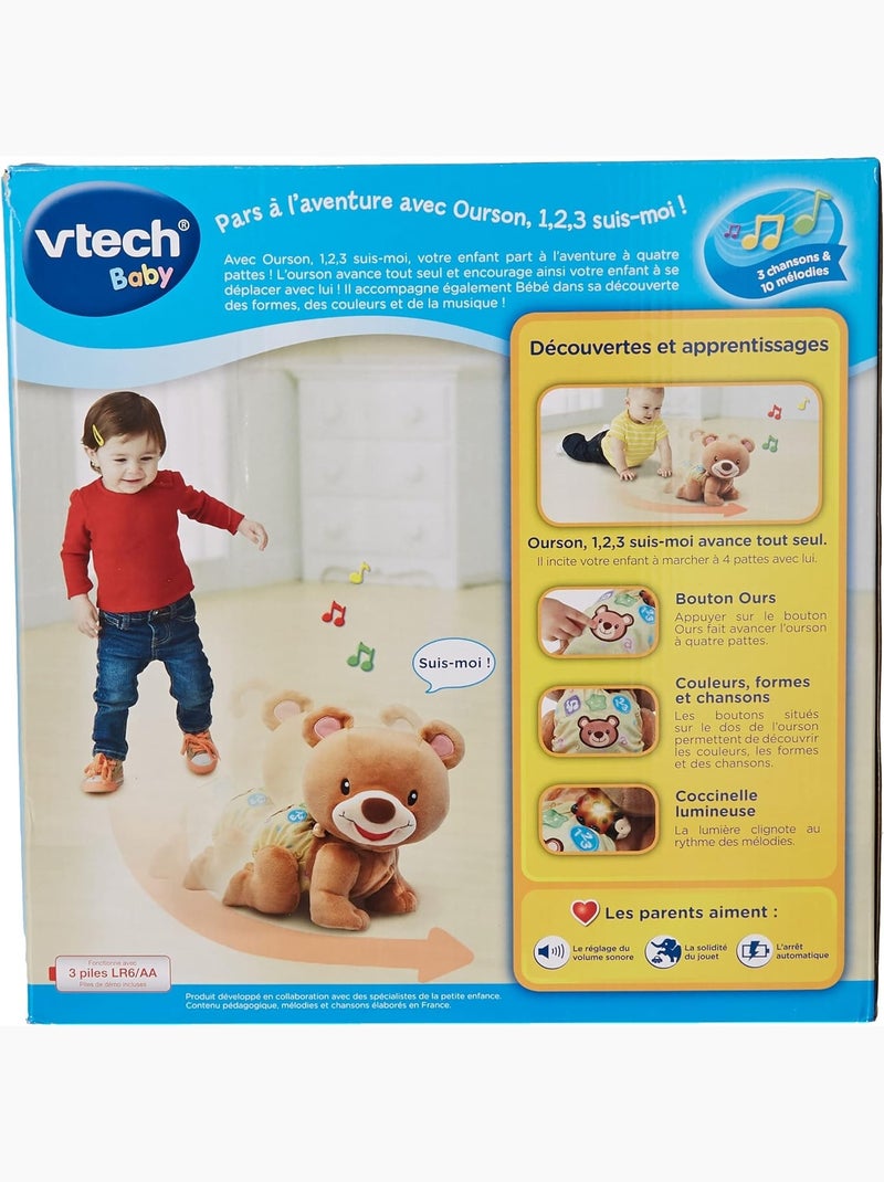 Ourson 1 2 3 Suis-moi - Vtech Multicolore - Kiabi