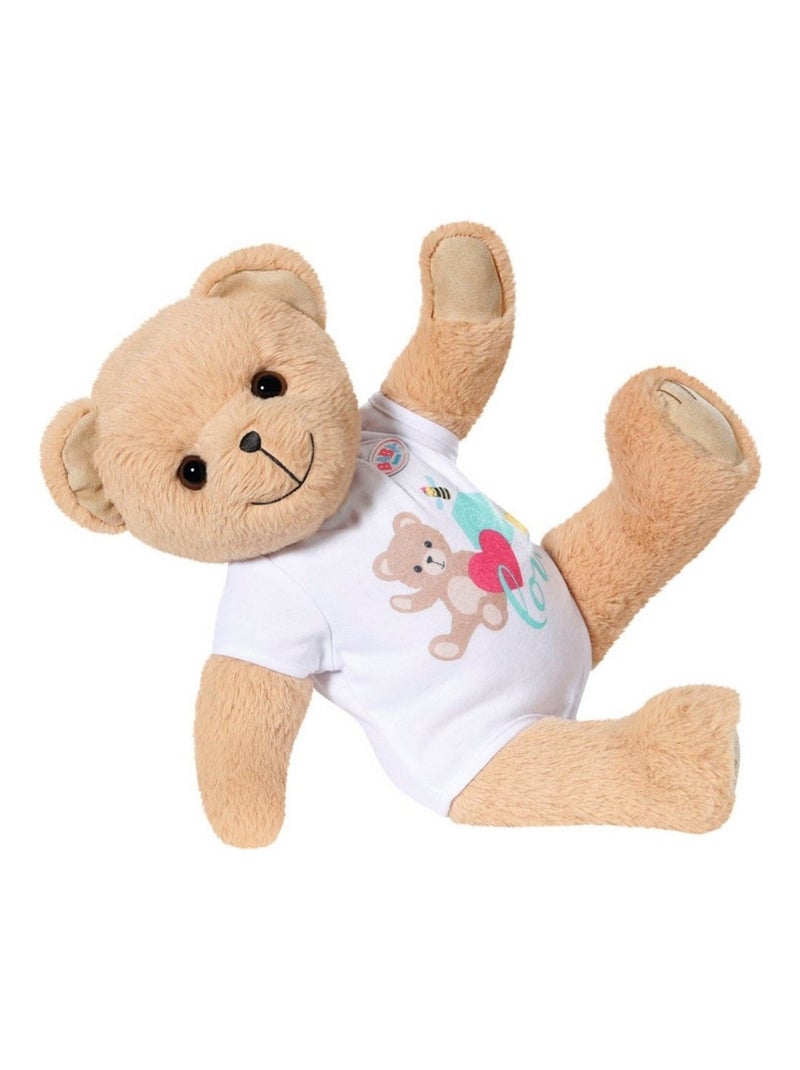 Ourson blanc 36 cm Multicolore - Kiabi