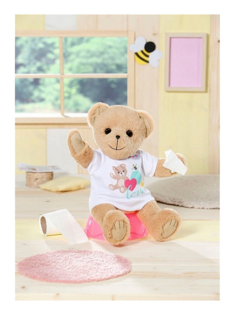 Ourson blanc 36 cm Multicolore - Kiabi