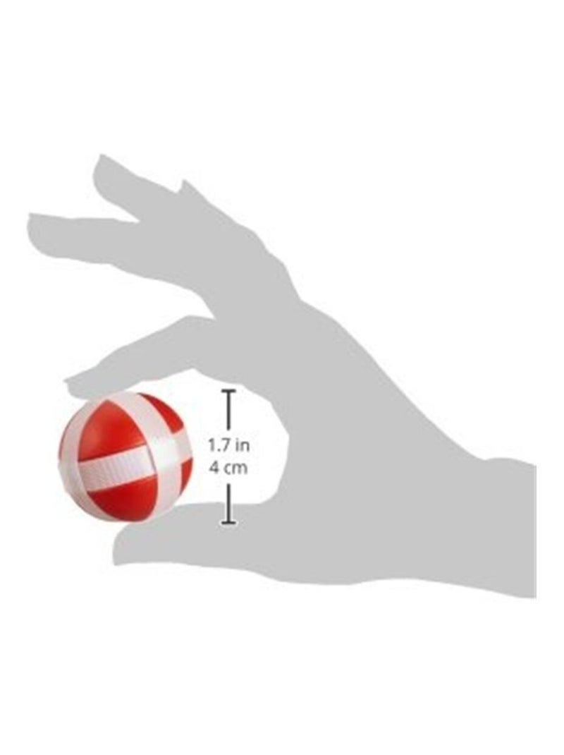 Outdoor Active Balles de rechange pour disque de velcro, 4 pièces Rouge - Kiabi