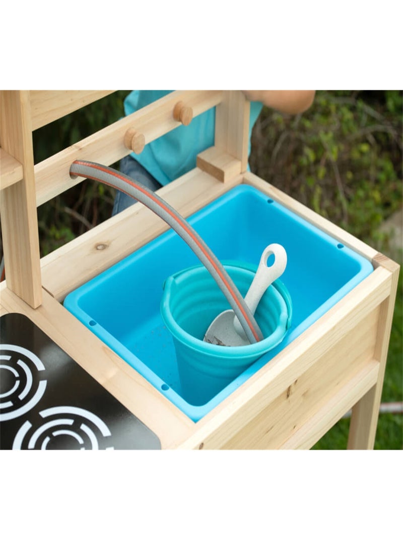 Outdoor Active Cuisine d'exterieur en bois pour enfant Beige - Kiabi