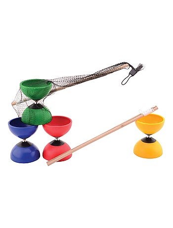 Outdoor Fun Diabolo avec baguettes en bois