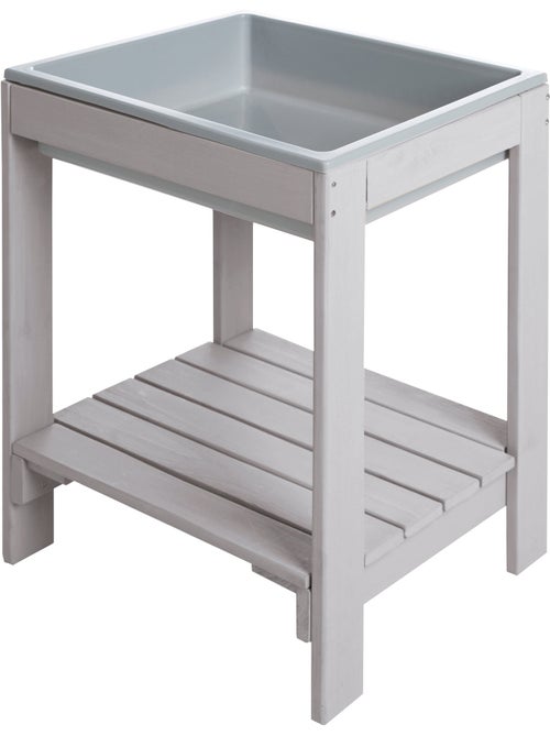 Outdoor+ table de jeu 'Tiny' - Résistant aux intempéries - Table à eau et sable - Gris - Kiabi Outdoor+ table de jeu 'Tiny' - Résistant aux intempéries - Table à eau et sable - Gris - Kiabi