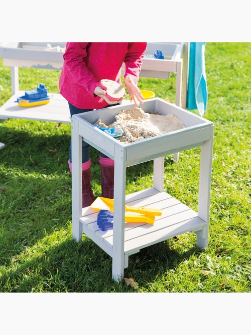 Outdoor+ table de jeu 'Tiny' - Résistant aux intempéries - Table à eau et sable - Gris - Kiabi Outdoor+ table de jeu 'Tiny' - Résistant aux intempéries - Table à eau et sable - Gris - Kiabi