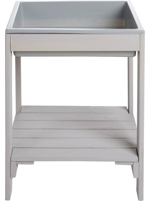 Outdoor+ table de jeu 'Tiny' - Résistant aux intempéries - Table à eau et sable - Gris - Kiabi Outdoor+ table de jeu 'Tiny' - Résistant aux intempéries - Table à eau et sable - Gris - Kiabi