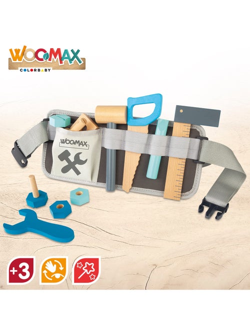 Outils en bois pour enfants WOOMAX - Kiabi