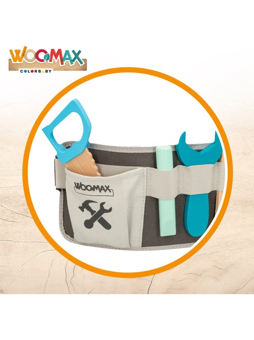 Outils en bois pour enfants WOOMAX - Kiabi