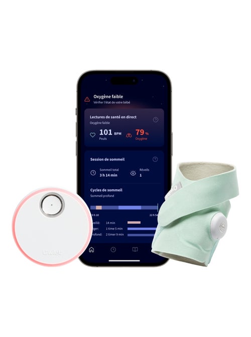 Owlet - Chaussette connectée Dream Sock - Kiabi