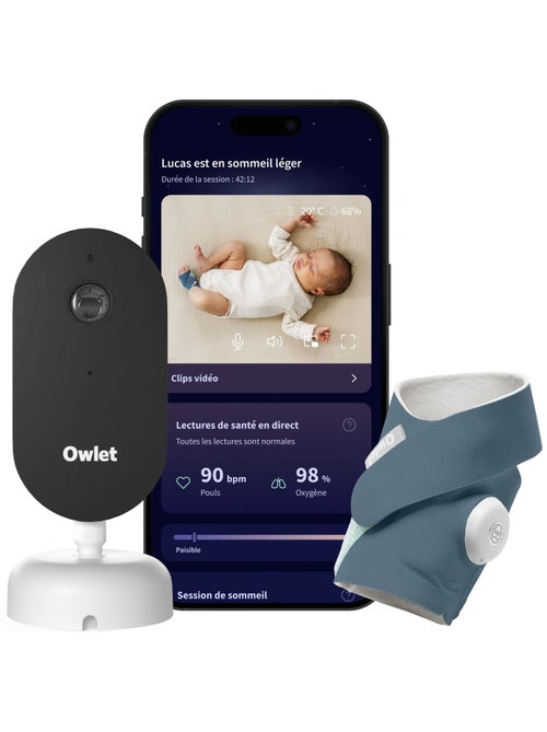 Owlet - Pack chaussette connectée + caméra de surveillance - Kiabi