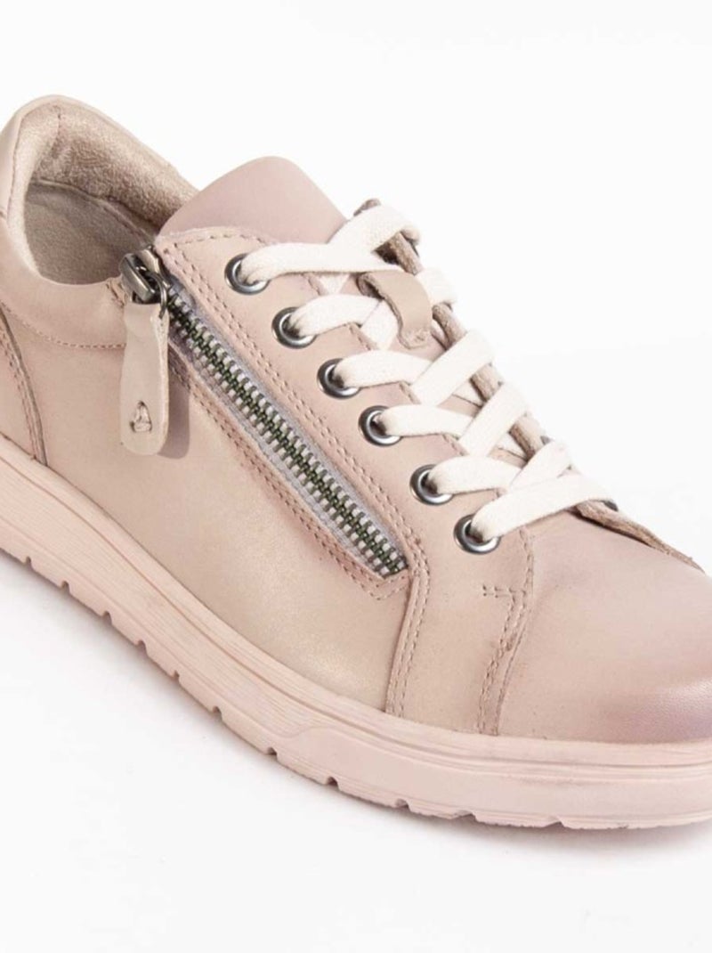 Oxford Cuir Naturel Purapiel Blanc - Kiabi