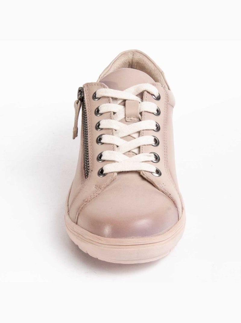 Oxford Cuir Naturel Purapiel Blanc - Kiabi
