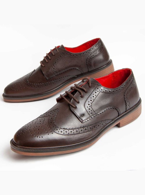 Oxford Cuir Naturel Purapiel - Kiabi
