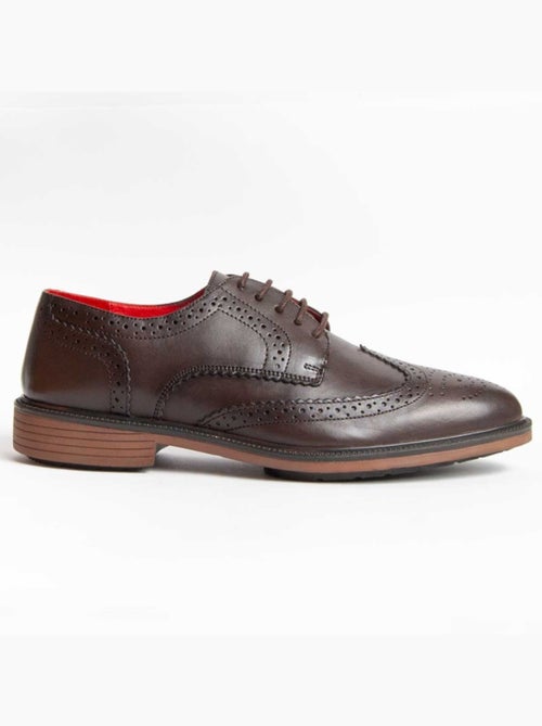 Oxford Cuir Naturel Purapiel - Kiabi