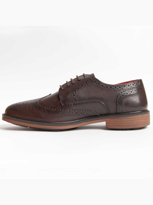 Oxford Cuir Naturel Purapiel - Kiabi