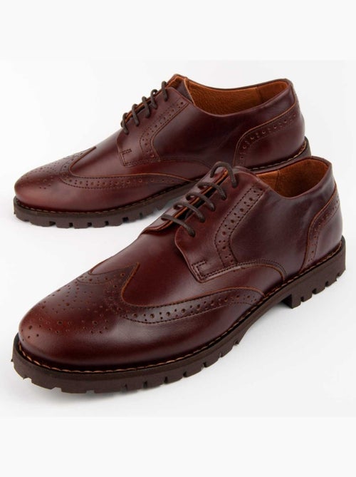 Oxford Cuir Naturel Purapiel - Kiabi